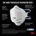 Disposable Respirator Mask Foldable Aura Particulate (10-Pack) N95 9205+ 3