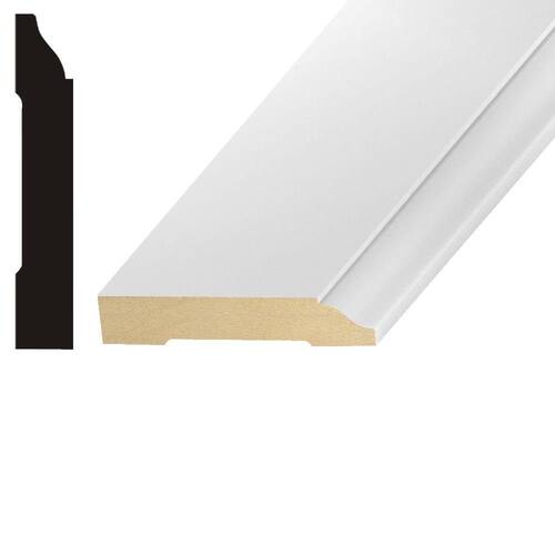 MDF Base Moulding 9/16 in. x 3-1/4 in. x 12 ft. LWM 623 (10-Pack)