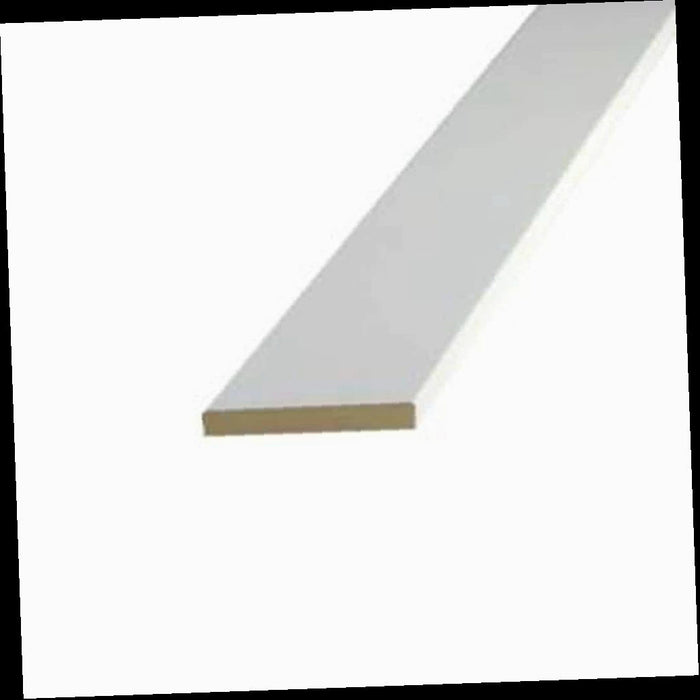 MDF Casing 9/16 in. x 2 1/4 in. x 84 in. Primed Craftsman 5-Pack − 35 Total Linear Feet Pro Pack 473, 7 ft.