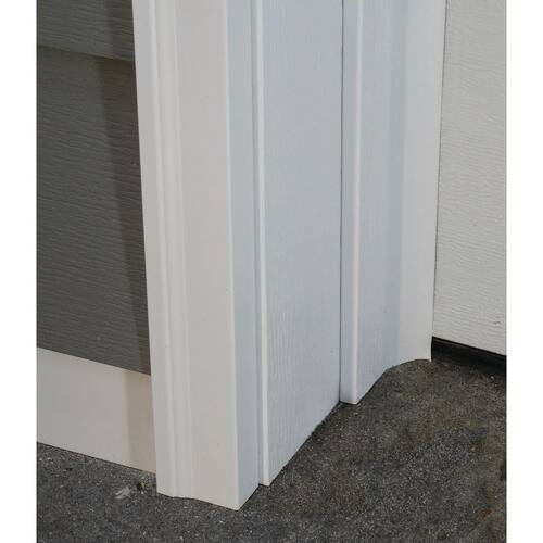 Vinyl Composite 7/16 in. x 2 in. x 9 ft. Garage Doorstop Moulding