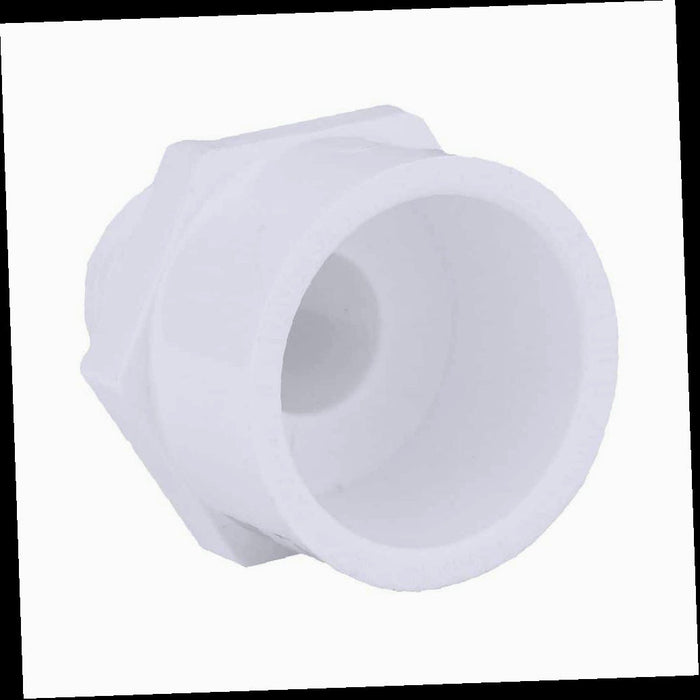 PVC Reducer Male Adapter Sch. 40 3/4 in. x 1 in. MPT x S