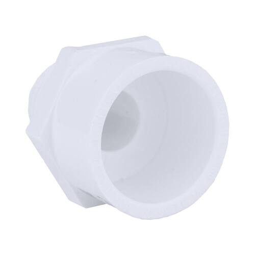 PVC Reducer Male Adapter Sch. 40 3/4 in. x 1 in. MPT x S