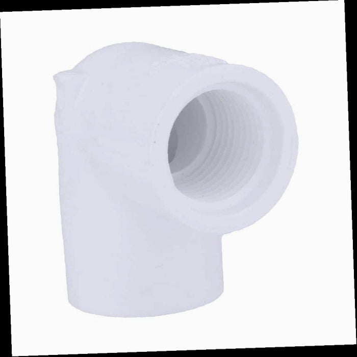 PVC Elbow 90-Degree S x FPT 3/4 in. x 1/2 in.