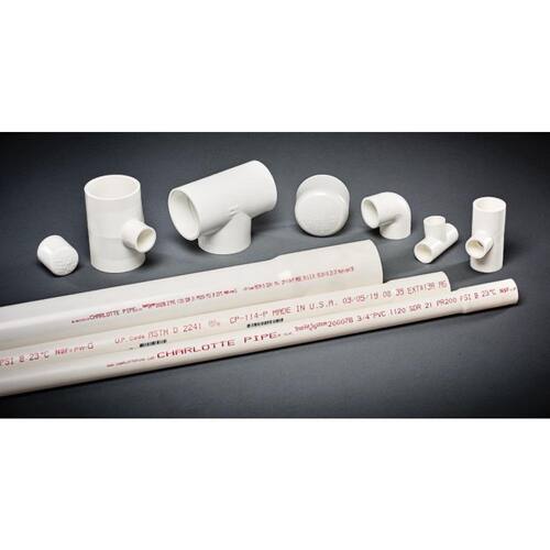 PVC Tee 1-1/4 in. x 1-1/4 in. x 1-1/4 in. Underground Use PSI-370