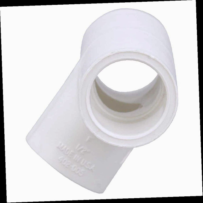 Pipe Fitting PVC Schedule 40 Tee 1/2 in. S x S x Female Thread