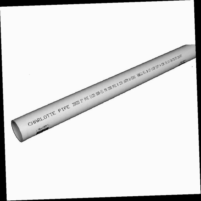 Plastic Pipe 1 in. x 10 ft. Plain End