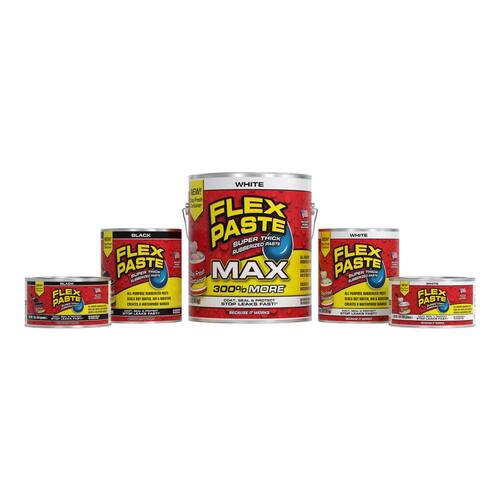 Multipurpose Sealant, Flex Paste, Interior/Exterior, White, 16 oz.