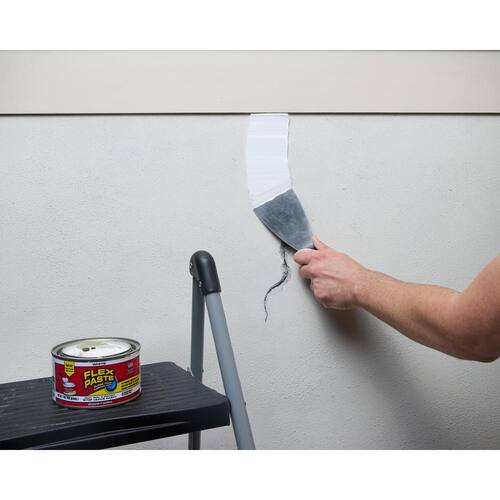 Multipurpose Sealant, Flex Paste, Interior/Exterior, White, 16 oz.