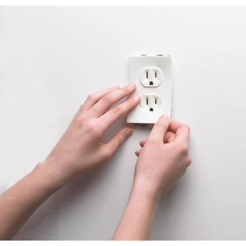 Wall Plate 1 Gang Socket Switch and Deco (14-Pack)