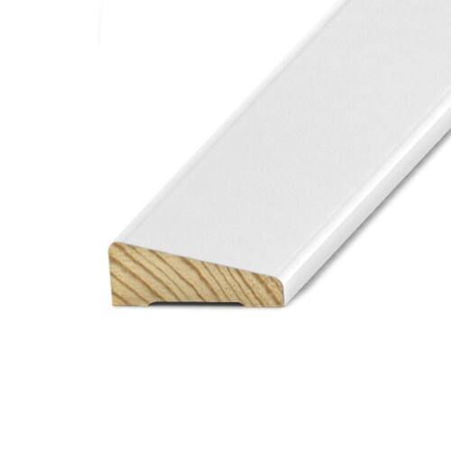 Wood Casing 5/8 in. D x 1-5/8 in. W Primed Pine Bevel, 17 ft.