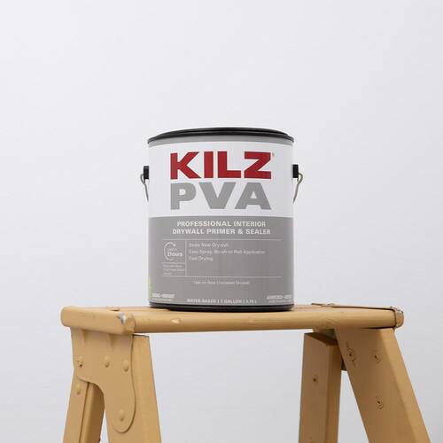 Interior Primer, PVA Drywall, White, 1 gal.