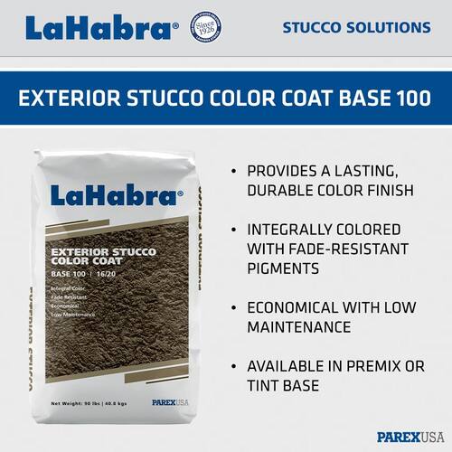 Stucco Base Coat #100 White PSI-2100 (90 lb.) 2