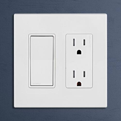 Switch 15 Amp 3-Way Decora Edge White 10-Pack