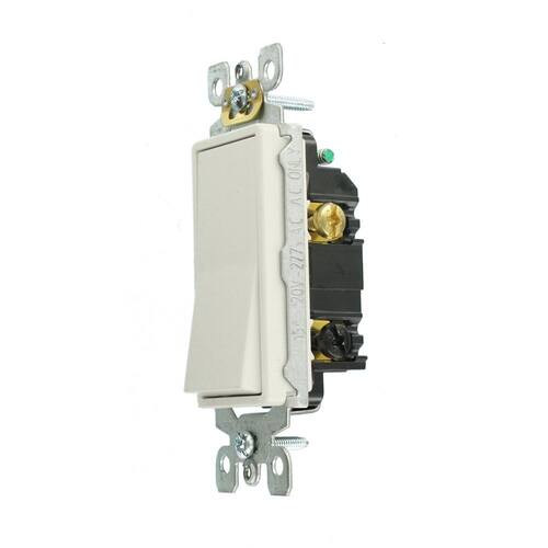 Light Switch 15 Amp 3-Way Specialty White Decora (10-Pack)