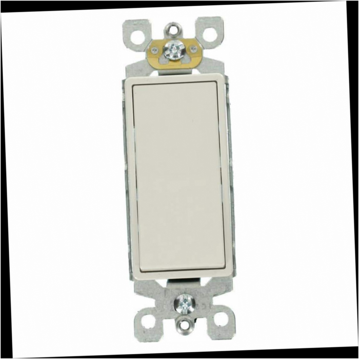 Light Switch 15 Amp 3-Way Specialty White Decora (10-Pack)