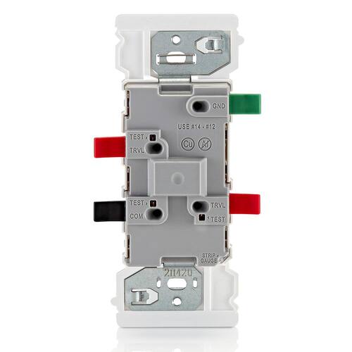 Switch 15 Amp 3-Way White Decora Edge