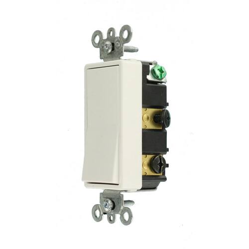 Switch 15 Amp 4-Way White Decora