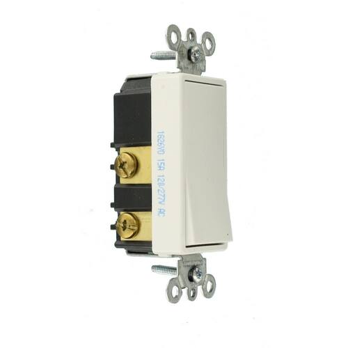 Switch 15 Amp 4-Way White Decora