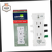 Duplex Outlet Tamper-Resistant White 15 Amp Decora Edge