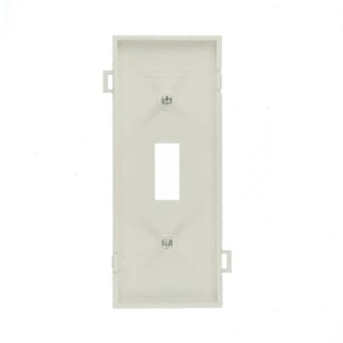 Wall Plate Toggle White 1-Gang (1-Pack)