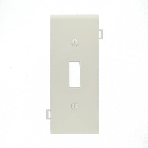 Wall Plate Toggle White 1-Gang (1-Pack)