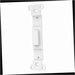 Wall Plate Toggle 1-Gang White (1-Pack)