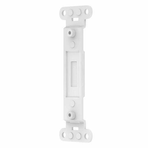 Wall Plate Toggle 1-Gang White (1-Pack)