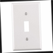 Wall Plate Toggle 1-Gang White