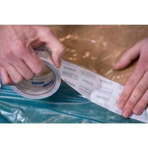 Polyhanging and Seaming Tape, Blue Dolphin, 2.36 in. x 90 yd.