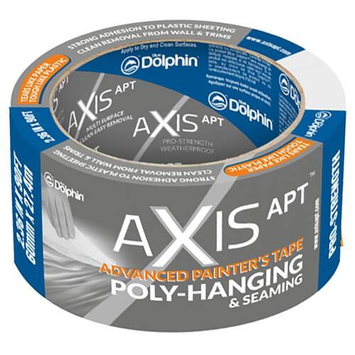 Polyhanging and Seaming Tape, Blue Dolphin, 2.36 in. x 90 yd.