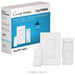 Smart Switch Kit 3 Way for All Bulbs or Fans, White 5A/Neutral Wire Required, with Remote/Bracket (P-PKG1WS-WH) 1