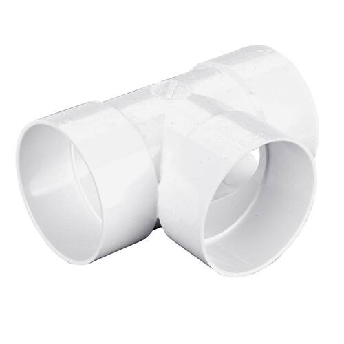 3 Inch Pvc Threaded PVC Fitting Tee 3 in. x 3 in. x 3 in. Underground Use PSI-5 Delivery