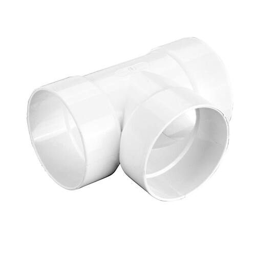 Side Inlet T PVC Tee 4 in. x 4 in. x 4 in. Side Inlet PSI-5 Same-Day Delivery