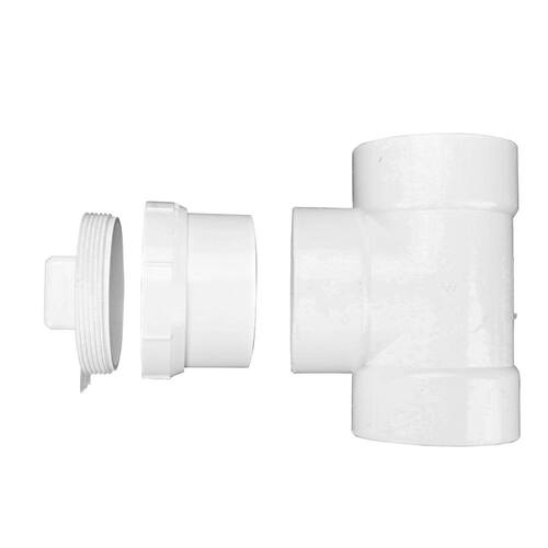 PVC Tee 4 in. x 4 in. x 4 in. Side Inlet PSI-5