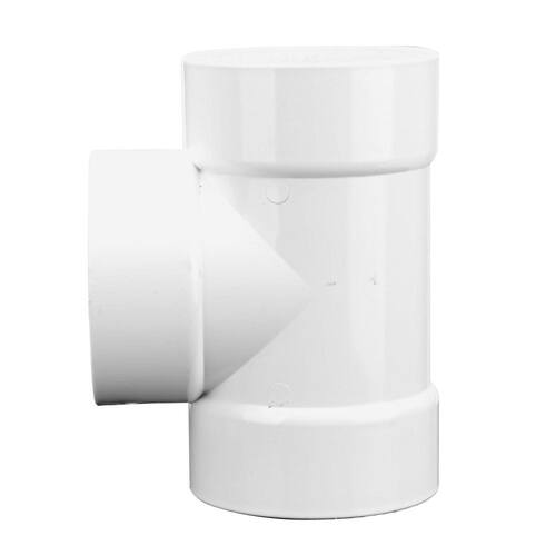 PVC Tee 4 in. x 4 in. x 4 in. Side Inlet PSI-5