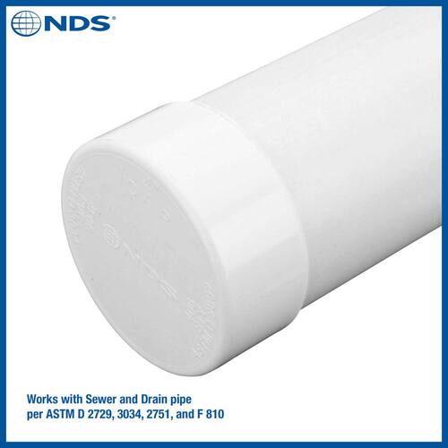 PVC Cap 4 in. Underground Rated PSI-5 9