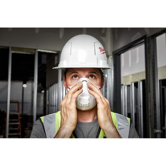 Disposable Respirator Mask Professional Multi-Purpose Valved with Gasket (10-Pack) N103 9