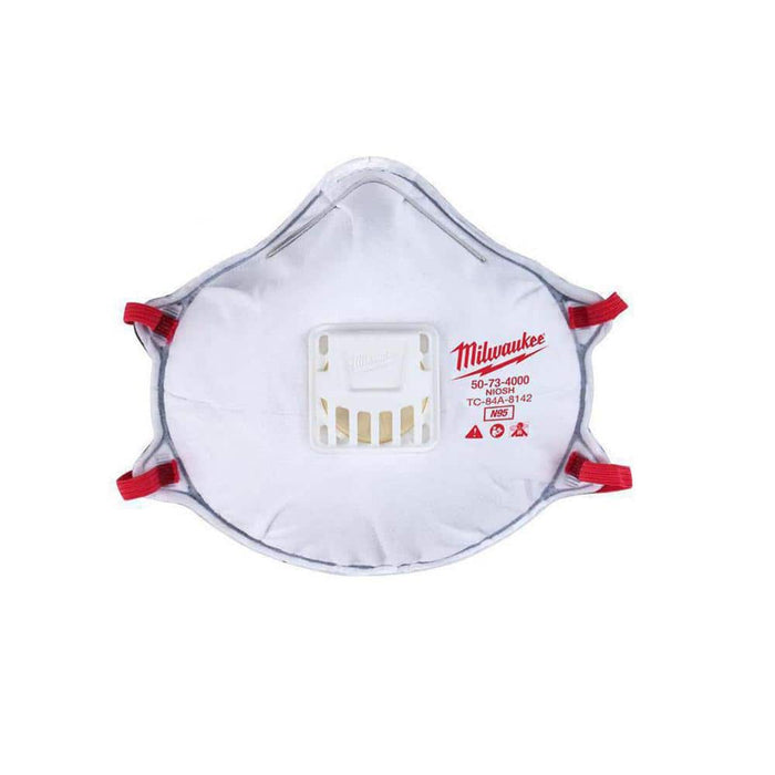 Disposable Respirator Mask Professional Multi-Purpose Valved with Gasket (10-Pack) N95 1