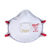 Disposable Respirator Mask Professional Multi-Purpose Valved with Gasket (10-Pack) N105 11