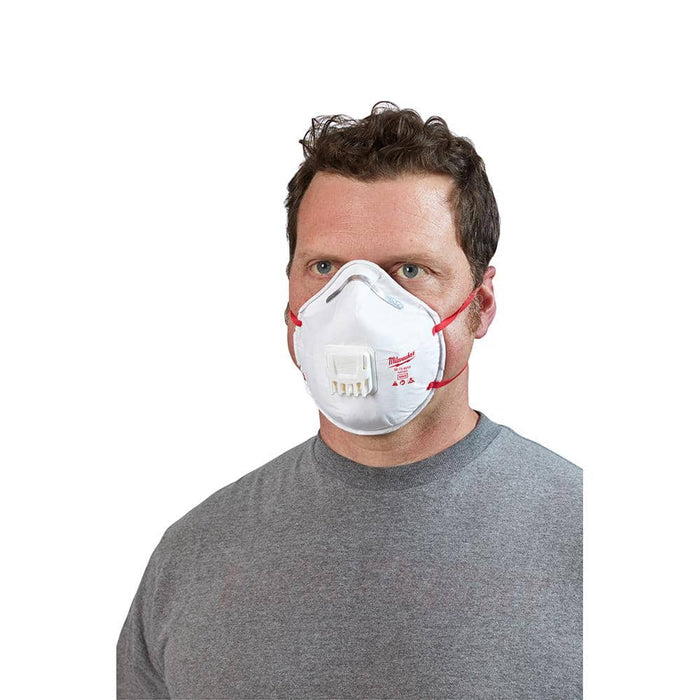 Disposable Respirator Mask Professional Multi-Purpose Valved(1-Pack) N97 3