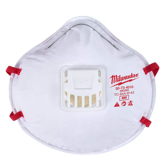 Disposable Respirator Mask Professional Multi-Purpose Valved(1-Pack) N95 1