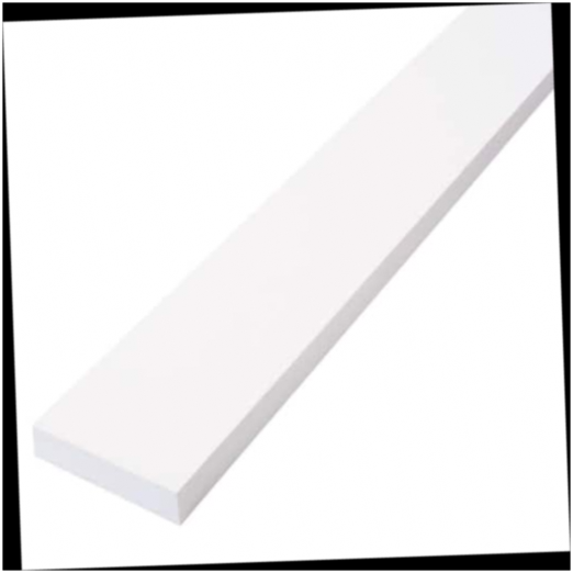 Pine Finger-Joint Trim Board 1 in. x 3 in. x 8 ft. Primed (Common: .719 in. x 2.5 in. x 96 in.)