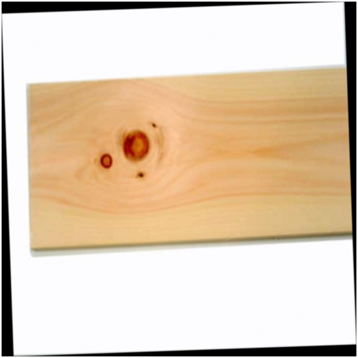 Primed Pine Clear Finger Joint 1 in. x 10 in. x 8 ft.