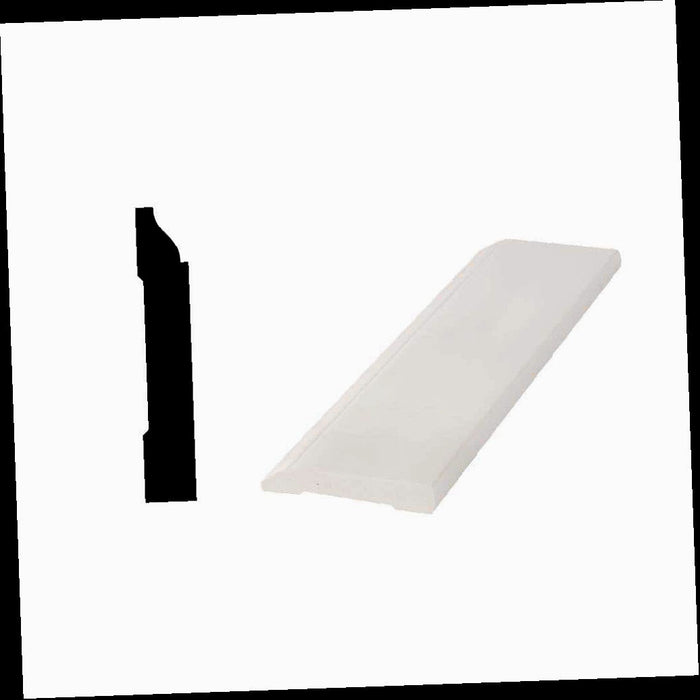 Interior Polystyrene Baseboard Moulding 3-1/4 in. x 9/16 in. x 192 in. EcoPoly 1pc., 16 ft.