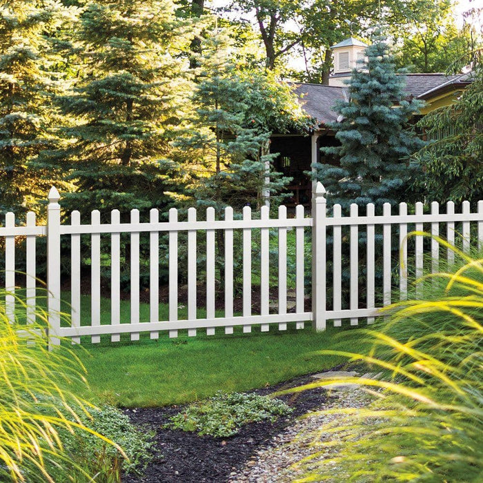 Vinyl Fence Post 4 in. x 4 in. x 6 ft. Square White