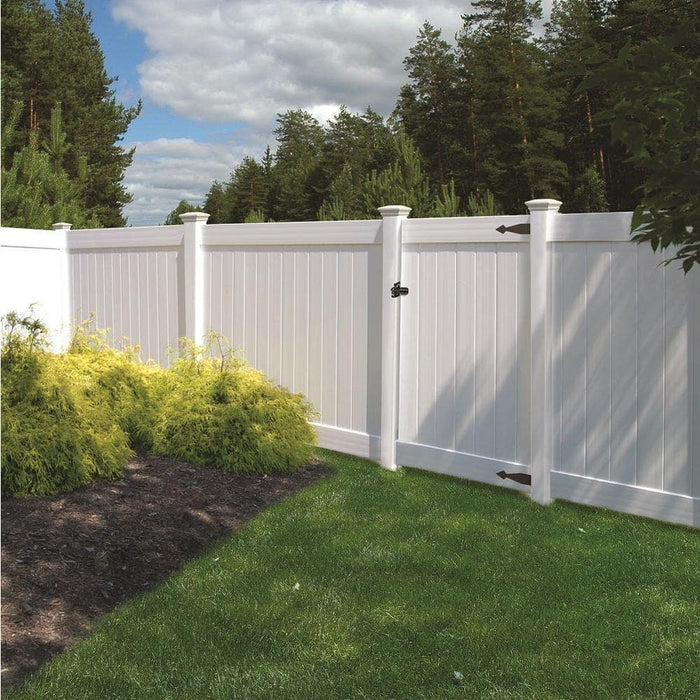 Vinyl Fence Post 5 in. x 5 in. x 9 ft. Square White 5