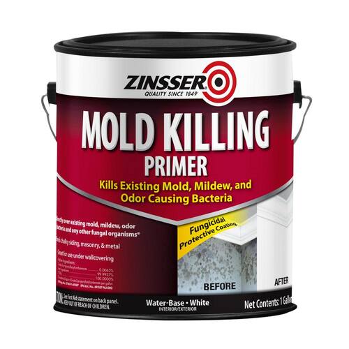 Interior/Exterior Primer, Mold Killing, 1 gal.