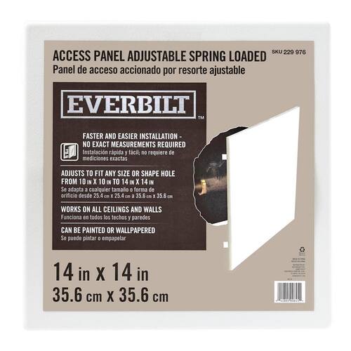 Panel for Access Panels 14 in. x 14 in. Plastic