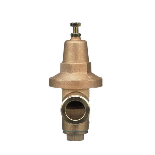 Brass Pressure Regulating 1 in. FIP x FIP PSI-300