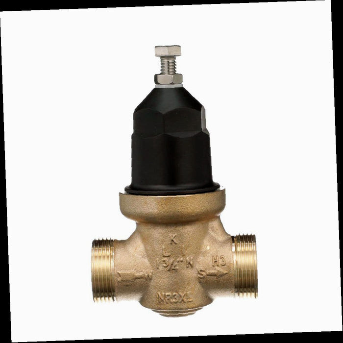 Pressure Reducing Valve NR3XL Single Union Female x Female NPT Connection Lead Free 3/4 in.